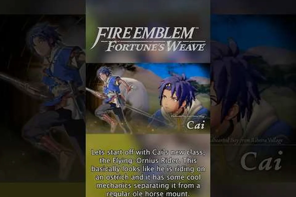 Fire Emblem: Fortune's Weave Dietrich build and support info